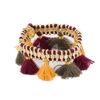 Bracciale House of Tuhina Donna in Lega metallica TH-B014G-BU - TH-B014G-BU